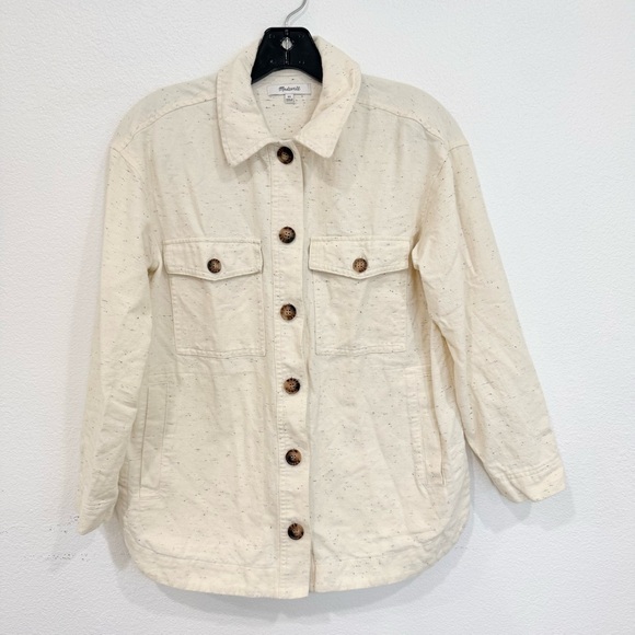 Madewell Donegal Button Up Flannel Shirt Women’s Size X-Small - Picture 3 of 5